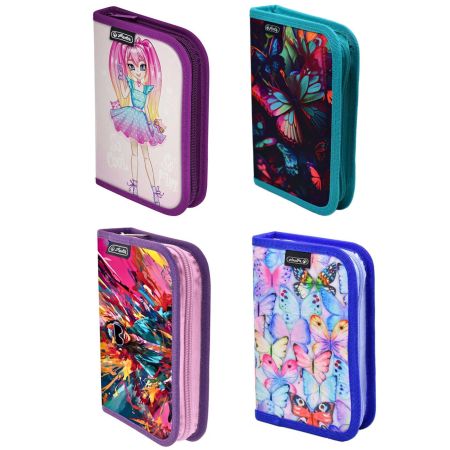 Penar fete neechipat, cu fermoar si doua clapete, HERLITZ