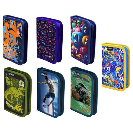 Penar baieti neechipat, cu fermoar si doua clapete, HERLITZ