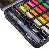 Acuarele si pensula cu rezervor, 36 culori/set, DACO AR136