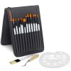 Pensule ISOMARS Artist PBC15, 15 buc/set