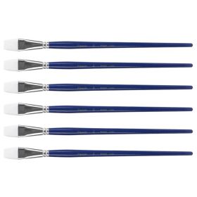 Pensule varf tesit, DELI Finenolo, 6 buc/set