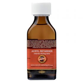 Solutie pentru uscare lenta culori acrilice KOH-I-NOOR Acryl Retarder, 100 ml