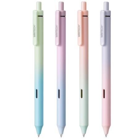 Pix cu gel, mecanism silentios, 0.7 mm, WRITECH Ombre