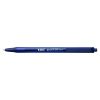 Pix cu mecanism BIC Round Stic Clic, scriere albastra, 20 buc/set