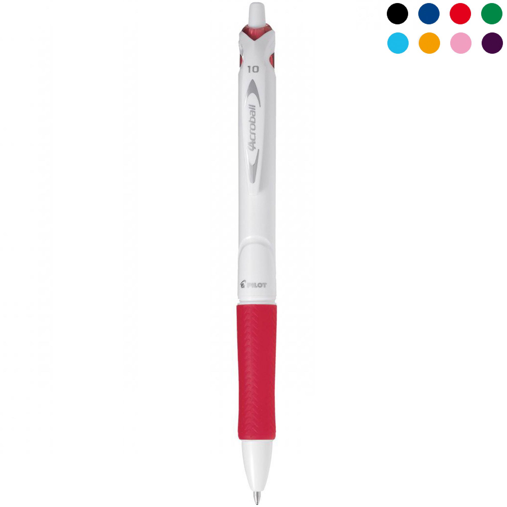 Pix cu mecanism PILOT Acroball Pure White Begreen, 1 mm | Office Direct