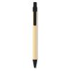Pix cu mecanism, din carton reciclat, scriere albastra, 0.5 mm