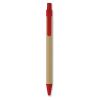 Pix cu mecanism, din carton reciclat, scriere albastra, 0.5 mm