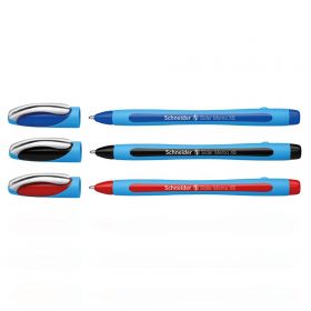 Pix cu rubber grip SCHNEIDER Slider Memo XB, 3 culori/set