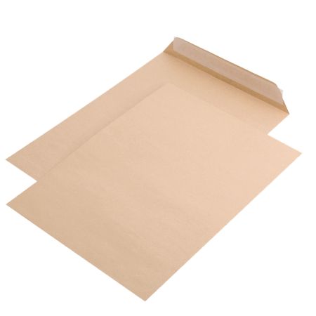 Plic C5 kraft siliconic, 25 buc/set, BM