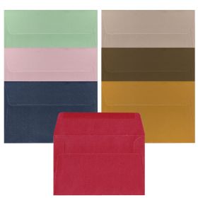 Plic color sidefat pentru felicitari 120x180 mm, gumat, 25 buc/set, COLORARTE Perla