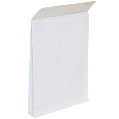Plic A4 cu burduf 4 cm, alb