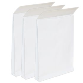Plic C4 alb siliconic cu burduf 4 cm, 250 buc./cutie