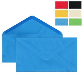 Plic DL color gumat, 25 buc/set, ACCENTA