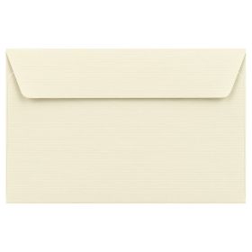 Plic pentru felicitari 120x180 mm, gumat, 25 buc/set COLORARTE Ivory
