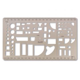 Sablon desen tehnic instalatii sanitare KOH-I-NOOR Sanitary