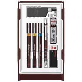 Trusa Isograph 3 stilouri ROTRING College, S0699400