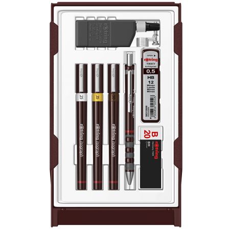 Trusa Isograph 3 stilouri ROTRING College