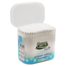 Betisoare de urechi PURE Soft, 200 buc/set