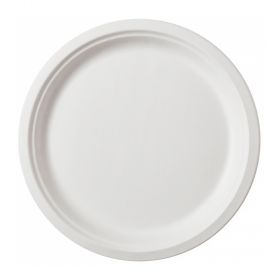 Farfurii din trestie de zahar BIODECK, 17.5 cm, 50 buc/set