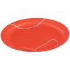 Farfurii din carton biodegradabil, BIODECK Bio, 22 cm, 12 buc/set