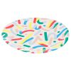 Farfurii din carton biodegradabil, BIODECK Bio Artwork, 22 cm, 12 buc/set