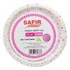 Farfurii din carton biodegradabil SAFIR Party, 23 cm, 15 buc/set