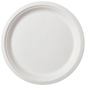 Farfurii din trestie de zahar, 26 cm, SAFIR, 50 buc/set