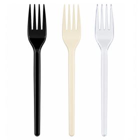 Furculite plastic PS SAFIR, 50 buc/set