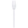 Furculite plastic PS SAFIR, 50 buc/set