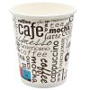 Pahare carton cafea 180 ml, 7 oz, SAFIR Color, 50 buc/set