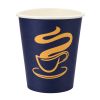 Pahare carton cafea 180 ml, 7 oz, SAFIR Color, 50 buc/set
