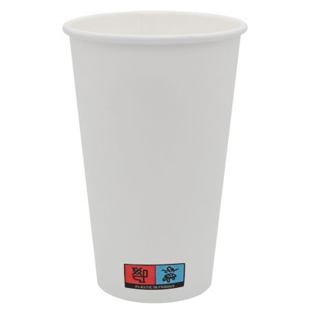 Pahare carton alb 470 ml, 16 oz, 50 buc/set