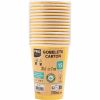 Pahare carton biodegradabil PRO NAPPE, 200 ml, 15 buc/set