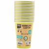 Pahare carton biodegradabil PRO NAPPE, 200 ml, 15 buc/set