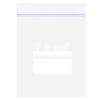 Pungi alimentare plastic cu ziplock, 175x215 mm, SAFIR M, 15 buc/set