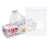 Pungi alimentare plastic cu ziplock, 175x215 mm, SAFIR M, 15 buc/set