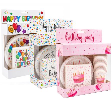 Set petrecere SAFIR Party, 60 buc/set