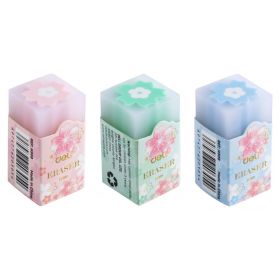 Radiera creion, model flori, DELI H309