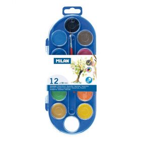 Acuarele 12 culori/set MILAN