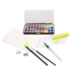 Acuarele 50 culori/set si 9 accesorii, DACO