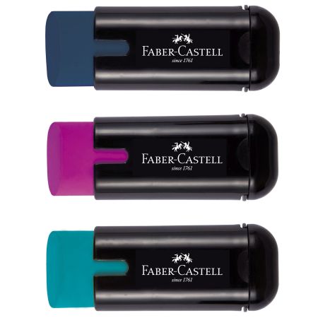 Ascutitoare cu radiera FABER-CASTELL Trend 2019