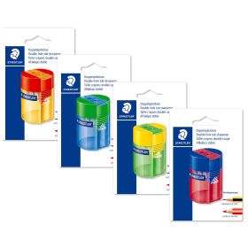 Ascutitoare dubla cu rezervor plastic STAEDTLER 512