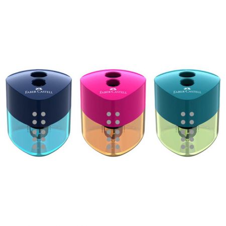 Ascutitoare dubla FABER-CASTELL Grip Trend 2019