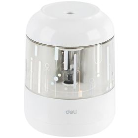 Ascutitoare electrica DELI H508, culoare alb - resigilat