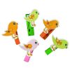 Carlige lemn pentru fotografii, 2.5 cm COLORARTE Color, 40 buc/set