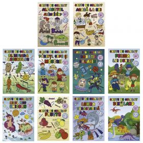 Carte de colorat A4, 24 pagini