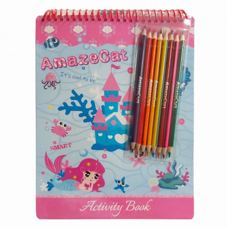 Carte de activitati pentru copii, A4, AMAZECAT