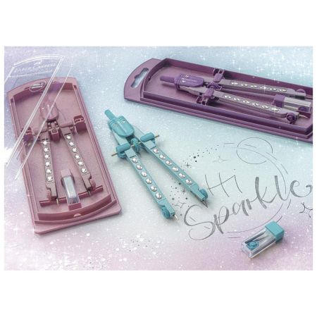 Compas FABER-CASTELL Sparkle Factory, FC174323 | Office Direct