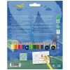 Creioane colorate 18+6 culori/set, FABER-CASTELL Dinozaur, FC111222