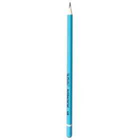 Creion grafit HB, triunghiular HERLITZ Antibacterial